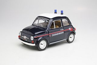 Fiat 500 1965 Carabinieri, tummansininen