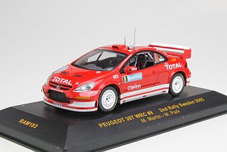 Peugeot 307 WRC, 2nd. Sweden 2005, M.Martin, no.8