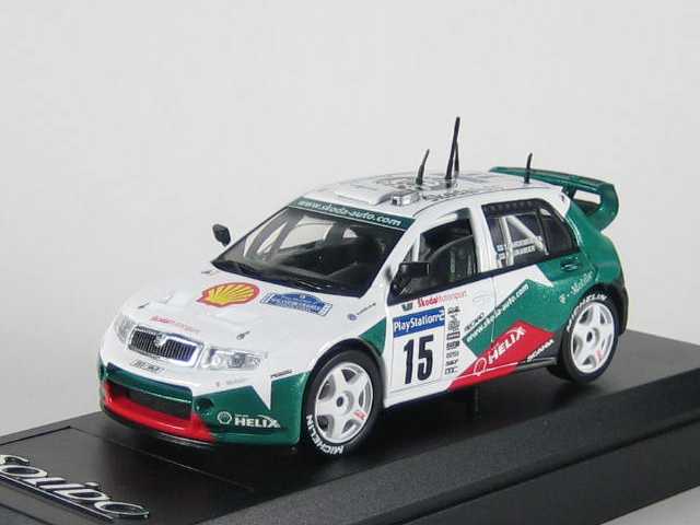 Skoda Fabia WRC, Rally France 2003, T.Gardemeister, no.15