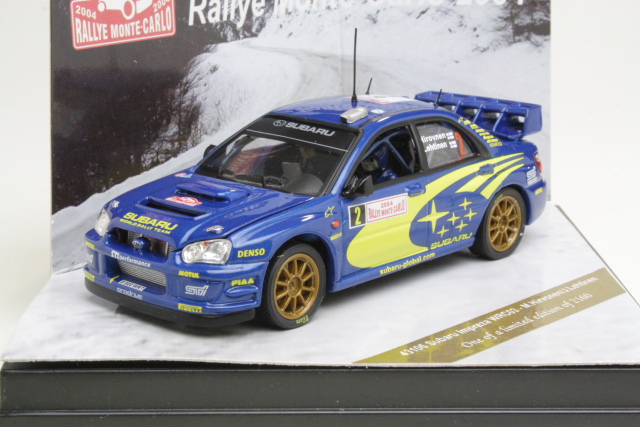 Subaru Impreza WRC, Monte Carlo 2004, M.Hirvonen, no.2