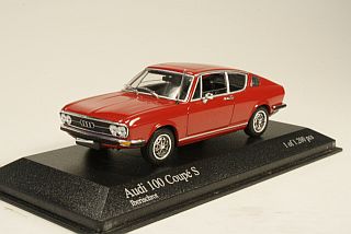 Audi 100 Coupe S 1969, punainen