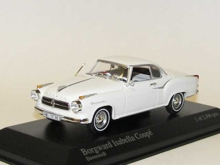 Borgward Isabella Coupe 1958, valkoinen
