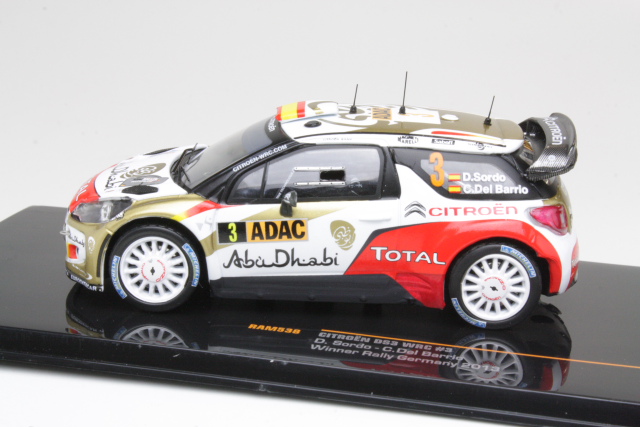 Citroen DS3 WRC, 1st. Germany 2013, D.Sordo, no.3