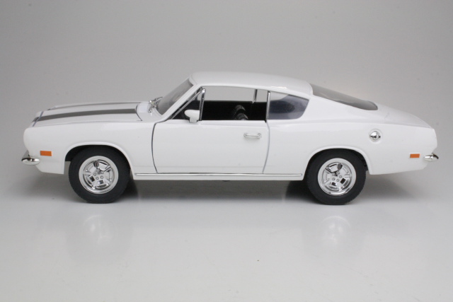 Plymouth Barracuda 1969, valkoinen