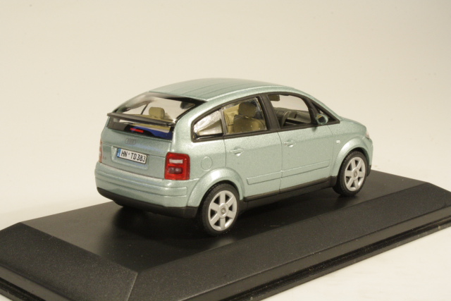 Audi A2, vaaleanvihreä
