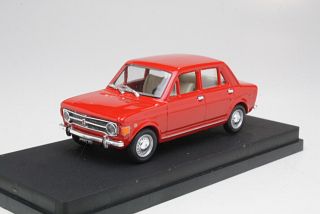 Fiat 128 4d 1969, punainen