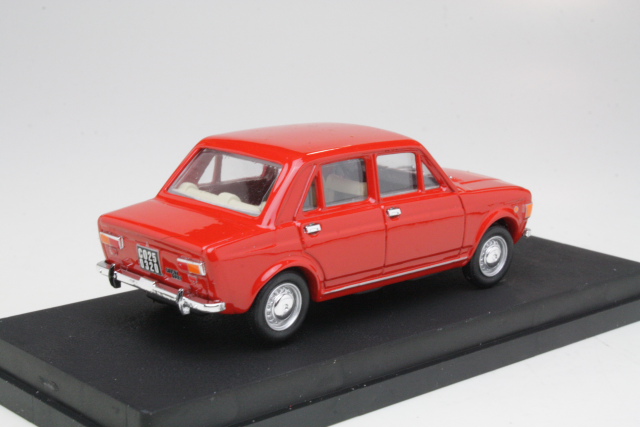 Fiat 128 4d 1969, punainen