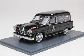 Borgward Hansa 2400 Rappold "Ruumisauto" 1957, musta