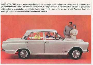 Postikortti - Ford Cortina Mk1