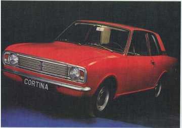 Postikortti - Ford Cortina Mk2
