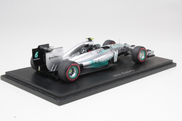 Mercedes AMG W05, 1st. Monaco 2014, N.Rosberg, no.6