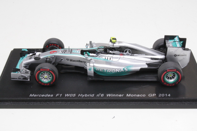 Mercedes AMG W05, 1st. Monaco 2014, N.Rosberg, no.6