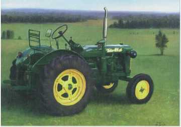 Postikortti - Zetor 25A