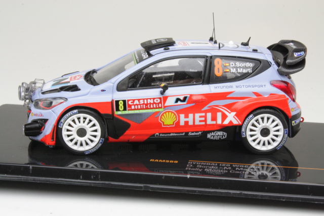Hyundai i20 WRC, Monte Carlo 2014, D.Sordo, no.8