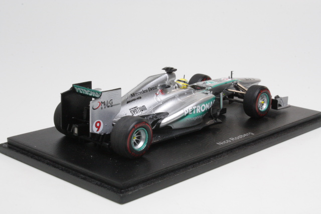 Mercedes AMG W04, Australian GP 2013, N.Rosberg, no.9