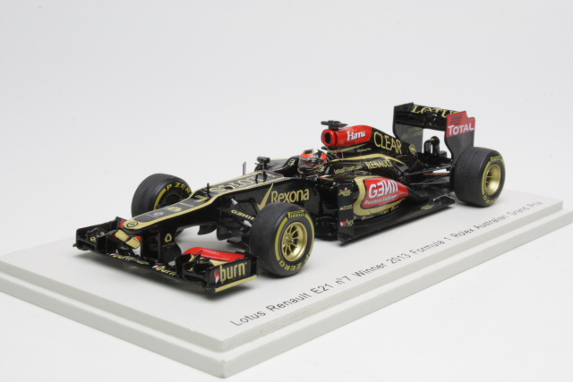 Lotus E21, 1st. Australian GP 2013, K.Räikkönen, no.7