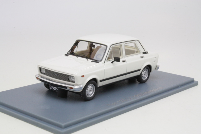 Fiat 128 CL Mk2 1982, white [NEO45119] - 59,95€ : Automodels