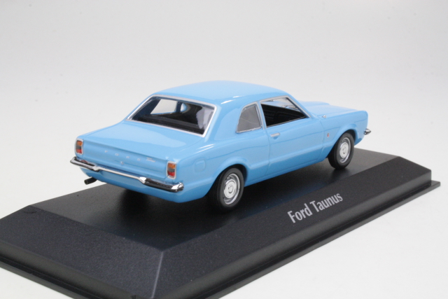 Minichamps Maxichamps 1/43 – Ford Taunus Turnier 1970, Bleu Clair