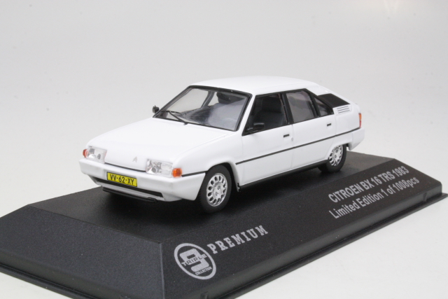 Citroen BX16 TRS 1983, white [T9P10014] - 26,95€ : Automodels