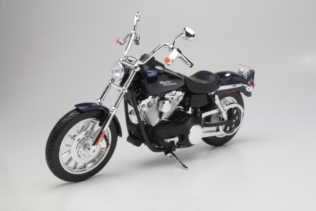 Miniatura Harley-Davidson 2006 FXDBI Dyna Street Bob - Maisto 1:12 - Machine Cult | Miniaturas de Moto e Decoração Vintage