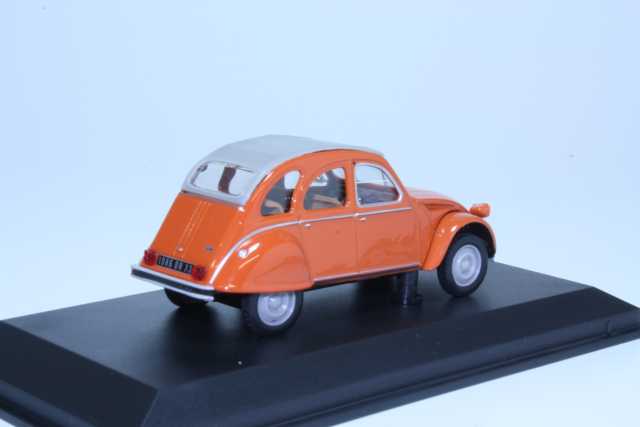 Citroen 2CV 6 1975, orange [NV156074] - 34,95€ : Automodels, Scale