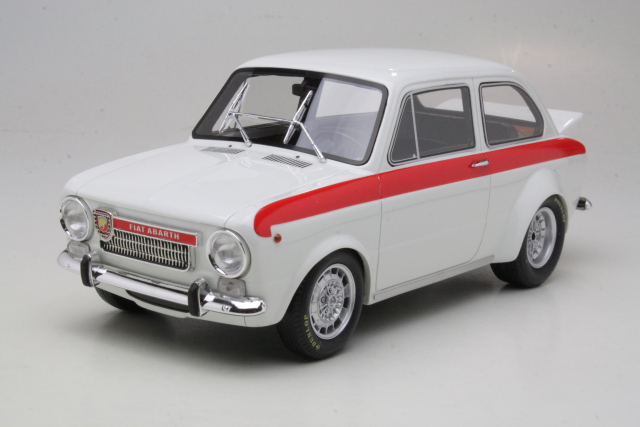 Fiat Abarth 1600 O.T. 1964, white Test Version [LM105B5] - 114,95