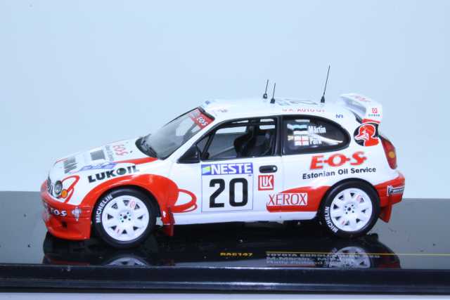 Toyota Corolla WRC Tuohino Rallye Finlande 2000 - IXO 1/43 - Neuve