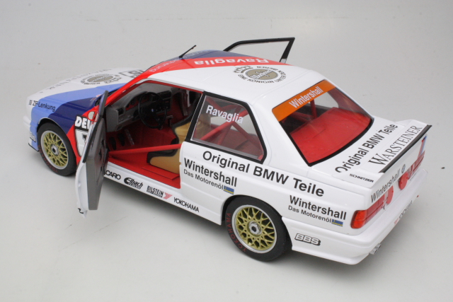 Miniature BMW M3 E30 DTM Ravaglia - Minichamps 1/18 - Neuve En Boîte