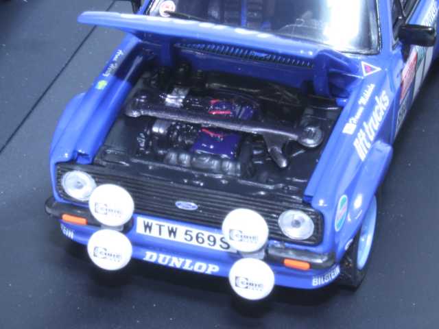 Modèle Réduit 1/18 Ford Escort RS 1800 Mk II Rallye - Collection Altaya - Occasion - Échelle Grande