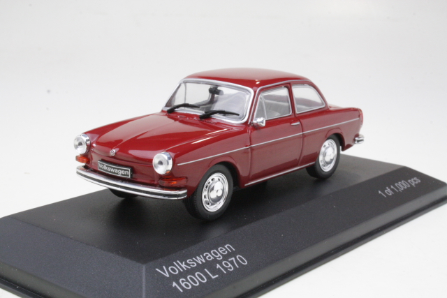 VW 1600 L 1970, dark red [WB274] - 27,95€ : Automodels, Scale models