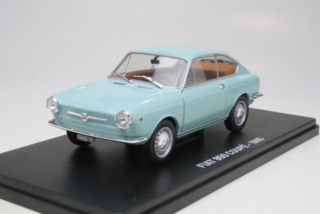 Progetto K Fiat 850 Coupe 1965 ミニカー　ブルー Fiat 850 Coupe 1965, light blue [ABMFA002] - 26,95€ : Automodels
