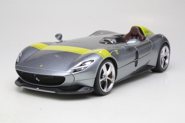 Ferrari Monza SP1 2019, grey [BB16013GY] - 59,95€ : Automodels