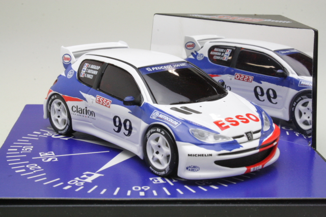 Peugeot 206 WRC, 1st. Sweden 2000, M.Grönholm. No,10 Signed [SKW017-SIGN] - 99,95€ : , Scale models