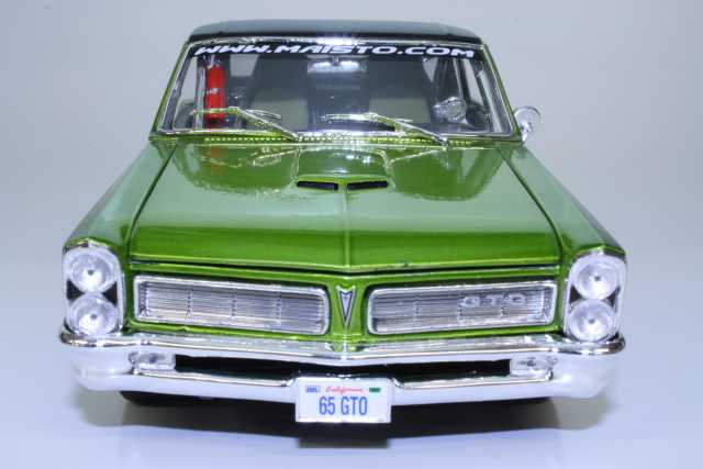 Pontiac GTO 1965, green [MAISTO] - 28,00€ : Automodels, Scale models
