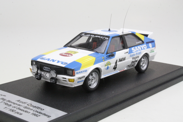 Audi Quattro Audi Sport n° 2 Vainqueur Rallye de Suède 1981 1/18