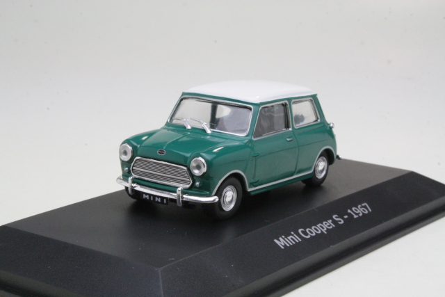 Mini Cooper S 1967, green/white [ABADD110] - 19,95€ : Automodels