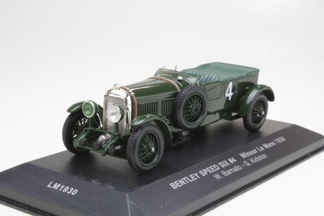 Miniature Bentley 3 Litres Le Mans 1924 N°8 - Duff & Clement - IXO 1/43