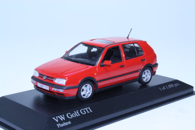 VW Golf 3 GTi 1993, red [400055561] - 33,95€ : Automodels, Scale