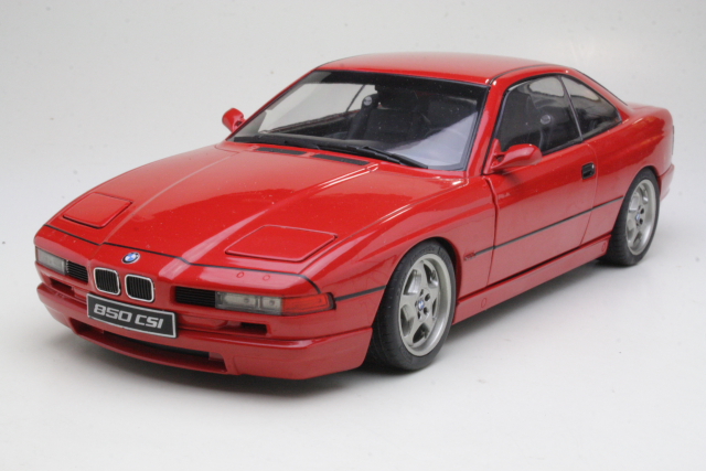 BMW 850 CSI (e31) 1990, red [S1807001] - 52,95€ : Automodels