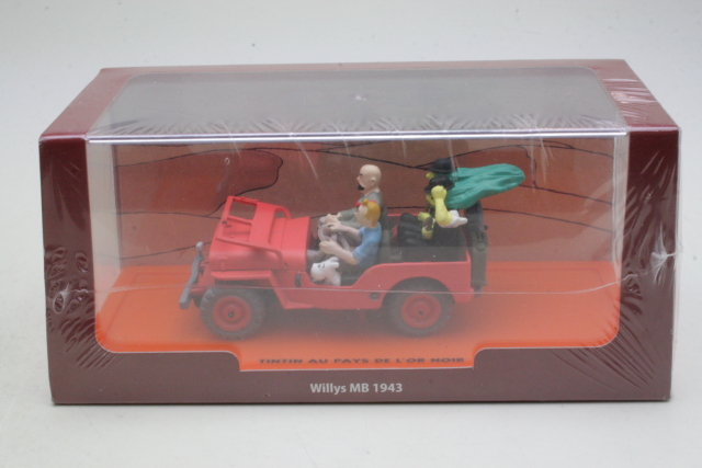 Willys MB 1943 Tintti [2528001] - 12,95€ : Automodels, Scale models