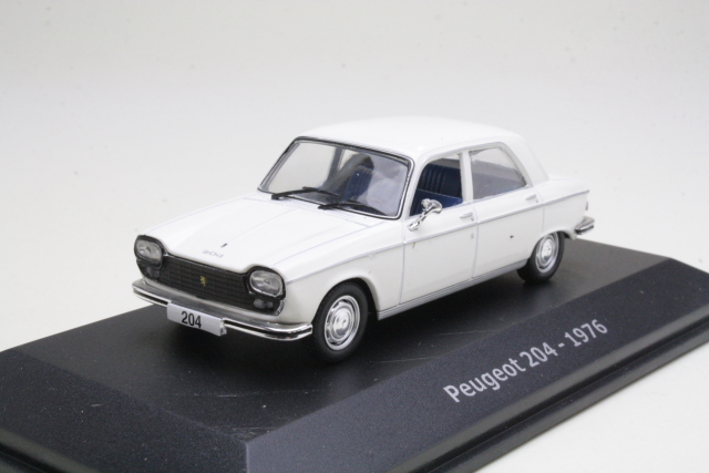 Peugeot 204 berline 4 portes (1968) rouge pourpre Taxi - SNC