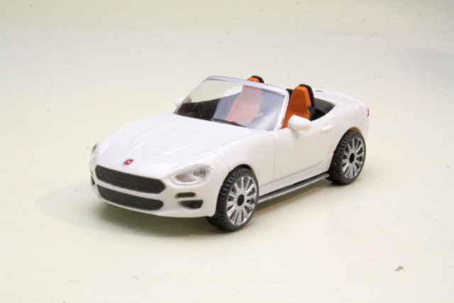 Fiat 124 Spider 2016, white [MM53190] - 7,95€ : Automodels, Scale