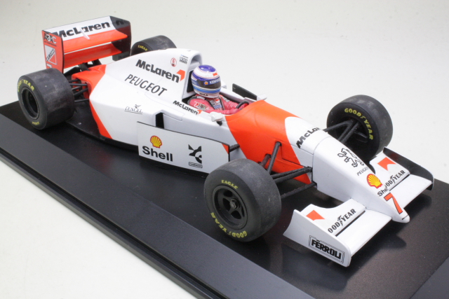 Miniature F1 McLaren Peugeot MP4/9 N°7 Hakkinen 1994 échelle 1/18 Minichamps – Rare