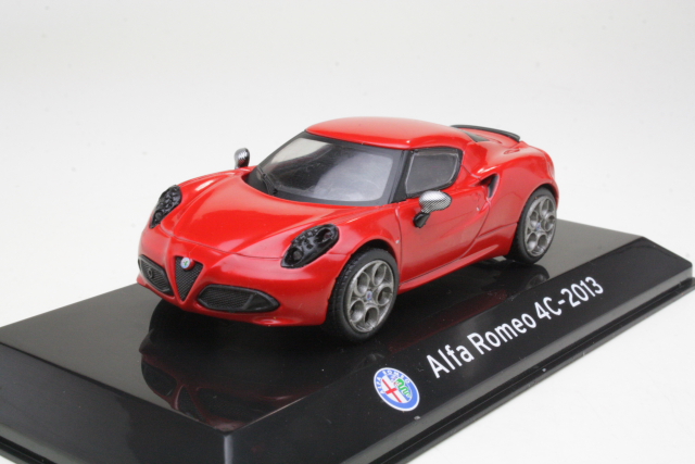 Alfa Romeo 4C 2013, red [ABSUP035] - 16,95€ : Automodels, Scale models