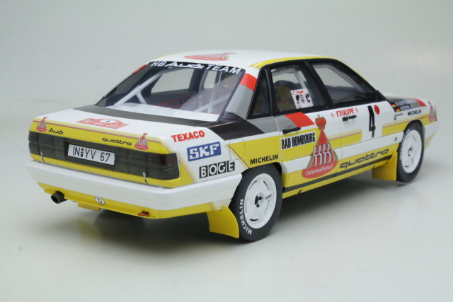 Audi 200 Quattro Rallye Otto Mobile 1/18 Audi 200 Quattro No.4, 3rd Rallye Monte Carlo Walter Röhrl, Christian Geistdörfer 1987 Modèle Réduit Audi 200 Quattro Audi 200 Quattro Rallye Otto Mobile 1/18 Audi 200 Quattro No.4, 3rd Rallye Monte Carlo Walter Röhrl, Christian Geistdörfer 1987 Modèle Réduit Audi 200 Quattro