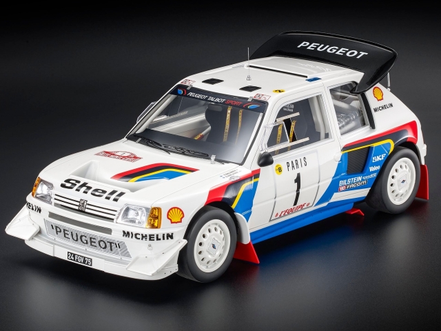 Peugeot 205 T16 E2, 2nd. Monte Carlo 1986, T.Salonen, no.1 [TMR12