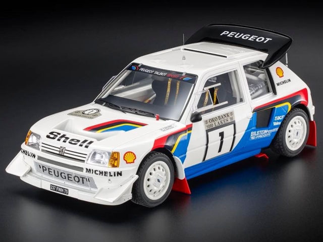 Peugeot 205 T16 E2, 1st. Finland 1986, T.Salonen, no.1 [TMR12-62D