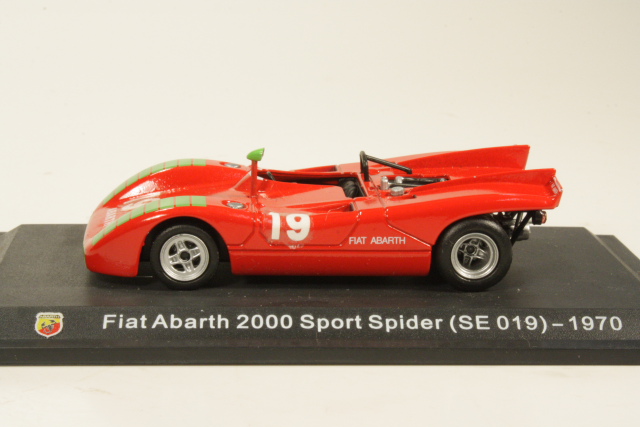Abarth 2000 Sport Spider, 2nd. Mugello 1970, L.Kinnunen, no.19