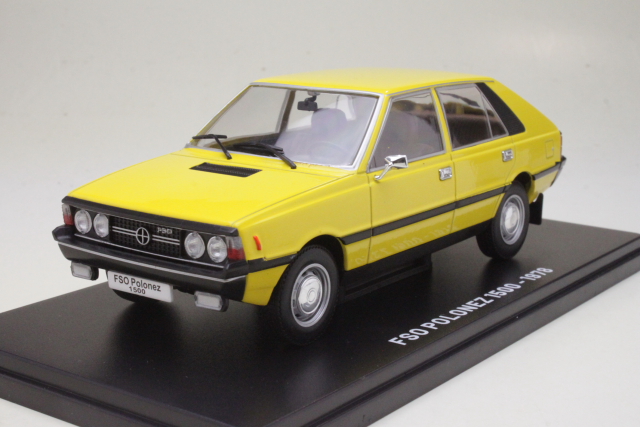 FSO Polonez 1978, yellow [VQR035] - 24,95€ : Automodels, Scale models