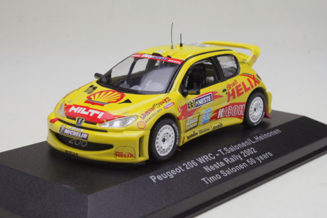 Saico 2002 PEUGEOT 206 WRC ミニカー Peugeot 206 WRC – Panizzi TDC